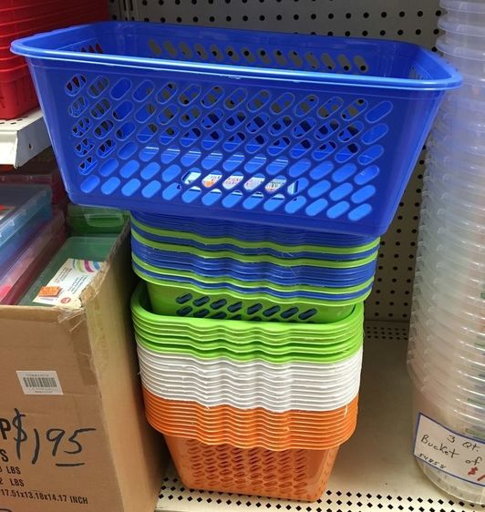 Multi Colored Baskets